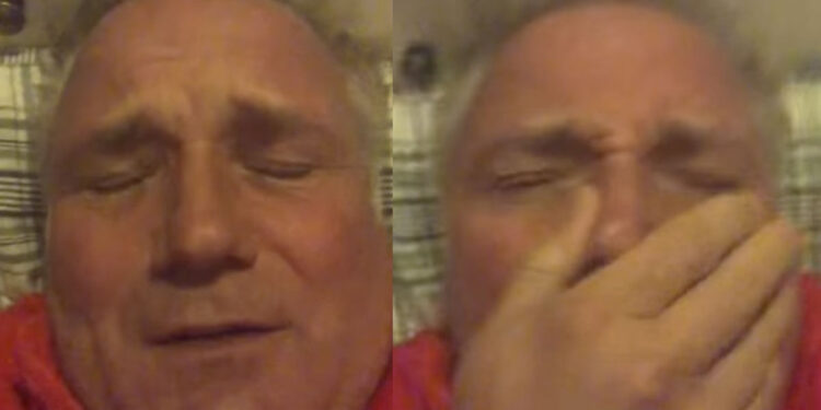 Jarosław Kret w ciężkim stanie? Opublikował wstrząsające nagranie, cały się trzęsie i płacze