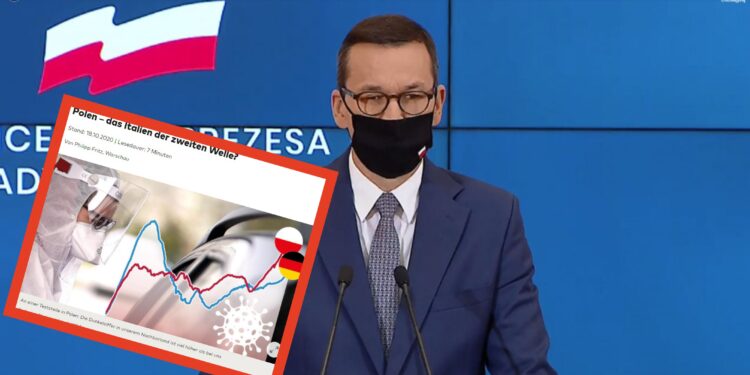 Koronawirus: Niemcy zastanawiają się, czy Polska będzie drugimi Włochami, "Die Welt" opublikował raport zachorowań.