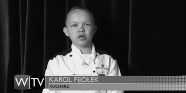 Karol Fijołek, uczestnik czwartej edycji programu "Hell's Kitchen Piekielna kuchnia" w telewizji Polsat, nie żyje. Żegnają go najbliżsi
