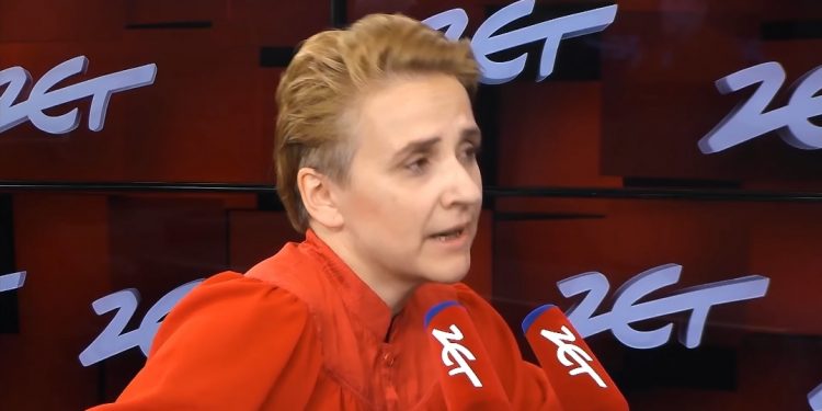 Strajk kobiet: Joanna Scheuring-Wielgus w mediach społecznościowych powiedziała, co myśli na temat prezesa PiS (Jarosław Kaczyński).